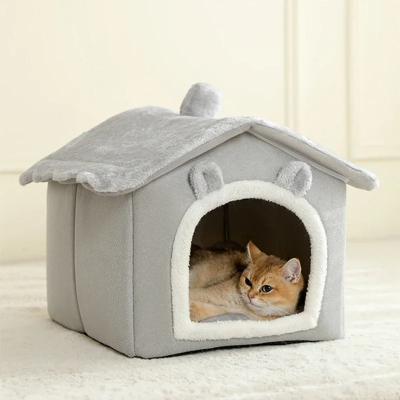 Maison pliable chat chien housse lavable cocoon