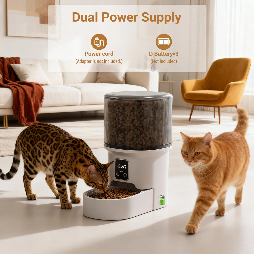 Distributeur automatique 4L chien chat 6 repas