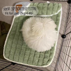 Tapis de couchage pour chien, matelas chaud d’hiver, matelas de niche amovible et lavable, fournitures pour animaux, lit pour grands chiens.