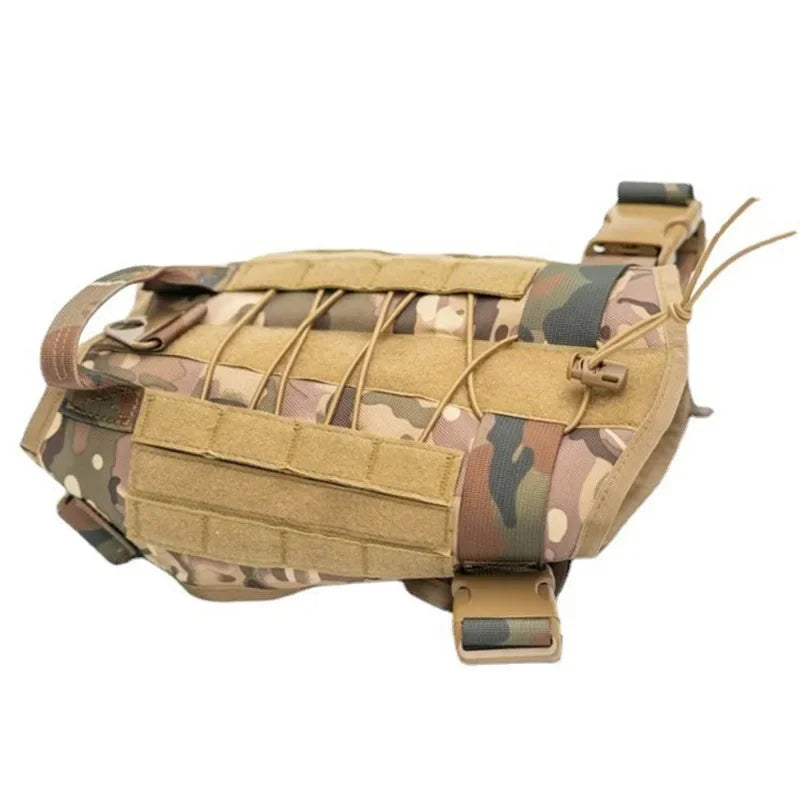 Harnais tactique chien K9 militaire libération rapide
