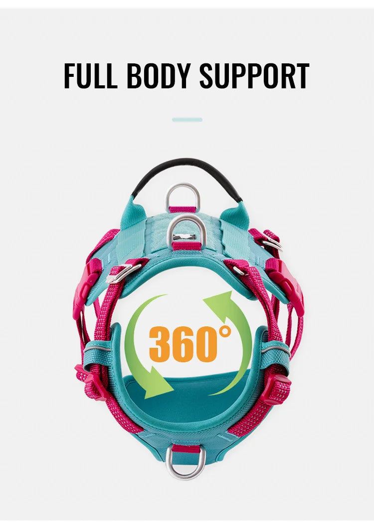 Harnais chien anti-traction