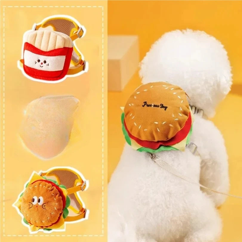 Harnais chien burger