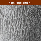 Lit nid patte ours peluche hiver S–XL chien chat