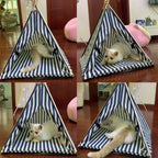 Tipi portable chien chat maison-tente intérieur extérieur