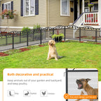 Clôture de jardin modulable en métal – Protection & élégance extérieure