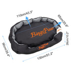 Lit chien L–XXL apaisant housse Oxford amovible