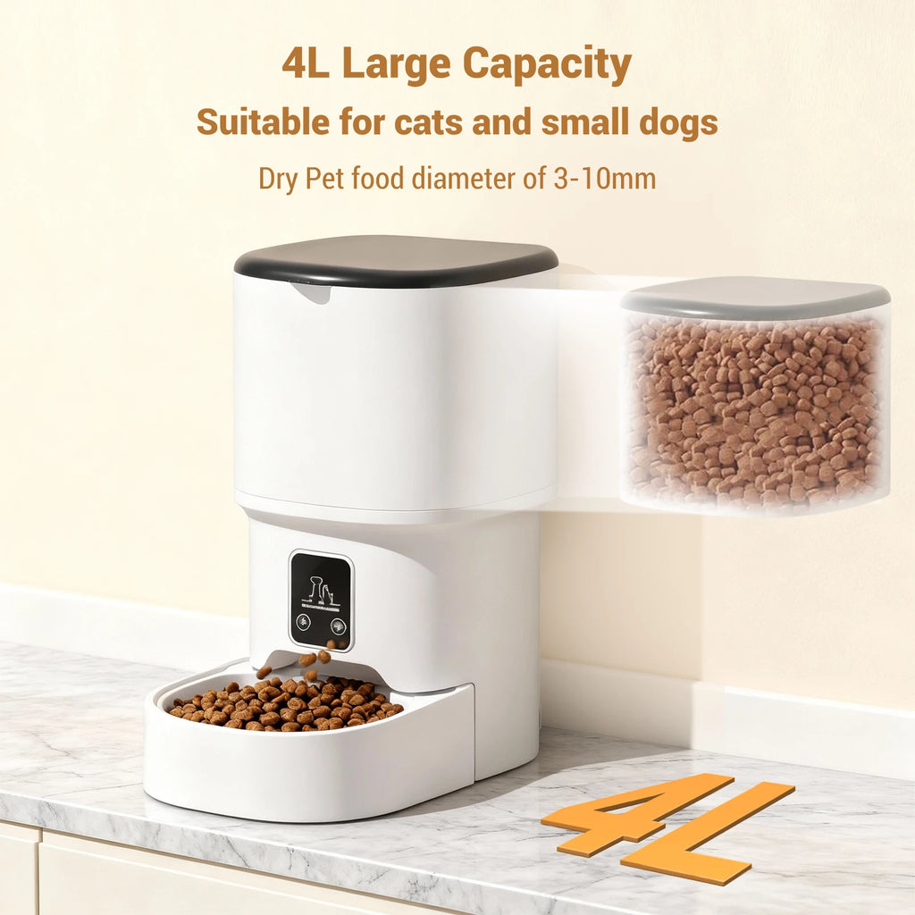 Distributeur automatique 4L chien chat 6 repas